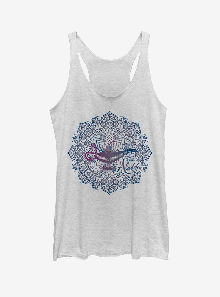 Disney Aladdin 2019 Lamp Mandala Womens Tank