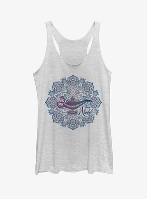 Disney Aladdin 2019 Lamp Mandala Womens Tank