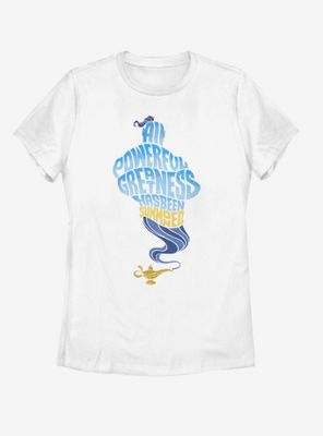 Disney Aladdin 2019 All Powerful Genie Womens T-Shirt