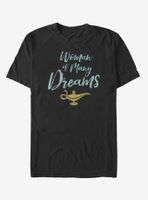 Disney Aladdin 2019 Woman of Many Dreams Cursive  T-Shirt