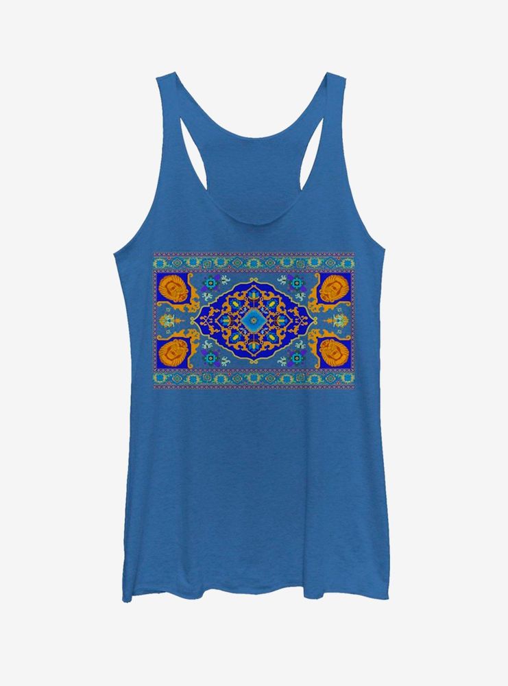 Disney Aladdin 2019 Magic Carpet Panel Print Womens Tank