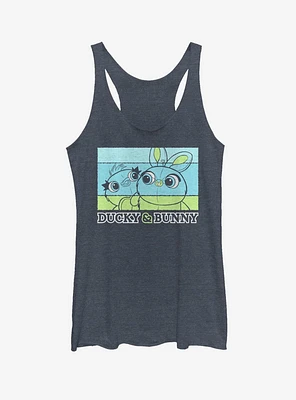 Disney Pixar Toy Story 4 Ducky And Bunny Womens Tank