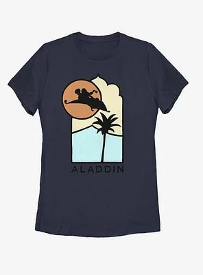 Disney Aladdin 2019 Carpet Ride Womens T-Shirt