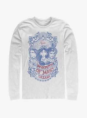 Disney Aladdin 2019 Vintage Long-Sleeve T-Shirt