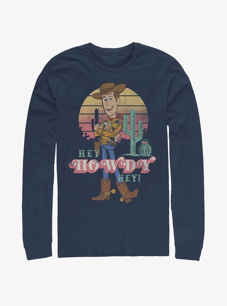 Disney Pixar Toy Story 4 Hey Howdy Long-Sleeve T-Shirt