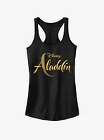 Disney Aladdin 2019 Live Action Logo Girls Tank