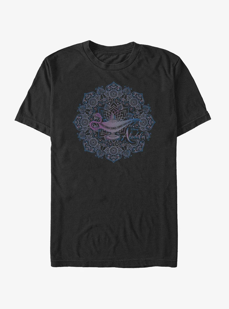 Disney Aladdin Lamp Mandala T-Shirt