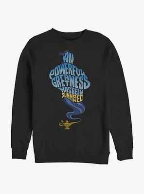 Disney Aladdin 2019 All Powerful Genie Sweatshirt