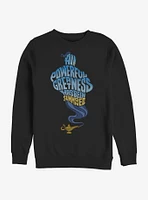 Disney Aladdin 2019 All Powerful Genie Sweatshirt