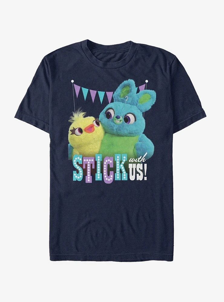 Disney Pixar Toy Story 4 Stick With Us T-Shirt