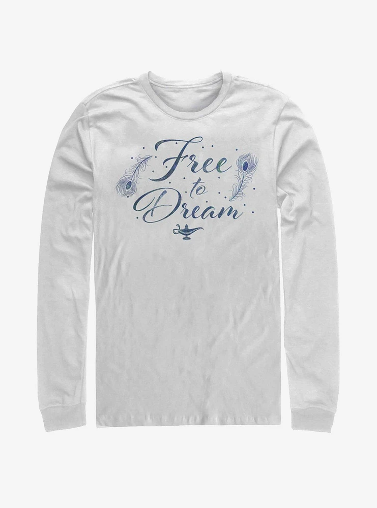 Disney Aladdin 2019 Free To Dream Long-Sleeve T-Shirt