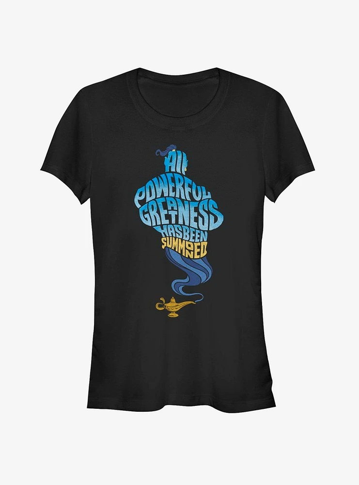 Disney Aladdin 2019 All Powerful Genie Girls T-Shirt