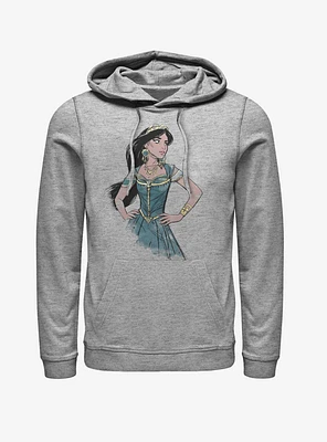 Disney Aladdin 2019 Jasmine Sketch Hoodie