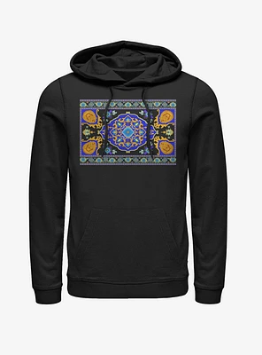 Disney Aladdin 2019 Magic Carpet Panel Print Hoodie