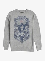 Disney Aladdin 2019 Vintage Collage Sweatshirt