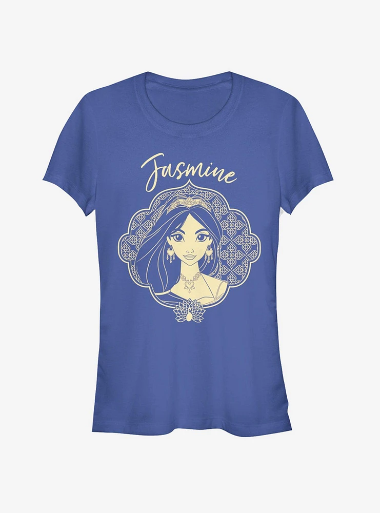 Disney Aladdin 2019 Jasmine Portrait Girls T-Shirt