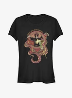 Disney Aladdin 2019 Jafar Circular Girls T-Shirt