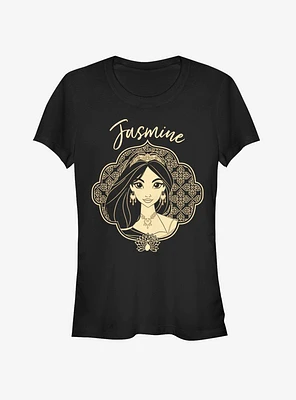 Disney Aladdin 2019 Jasmine Portrait Girls T-Shirt