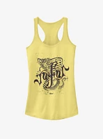 Disney Aladdin 2019 Neon Jafar Girls Tank