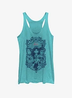 Disney Aladdin 2019 Vintage Collage Girls Tank