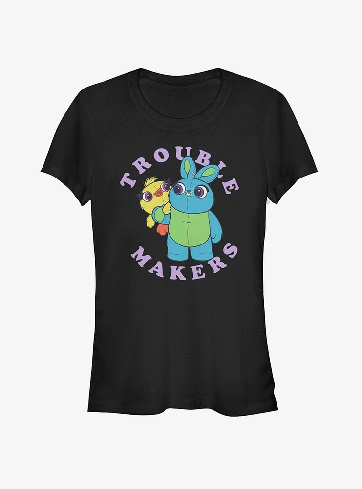 Disney Pixar Toy Story 4 Make Trouble Girls T-Shirt