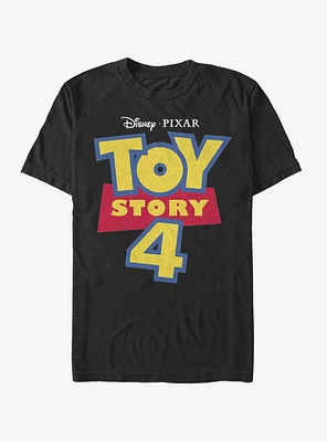 Disney Pixar Toy Story 4 Full Color Logo T-Shirt