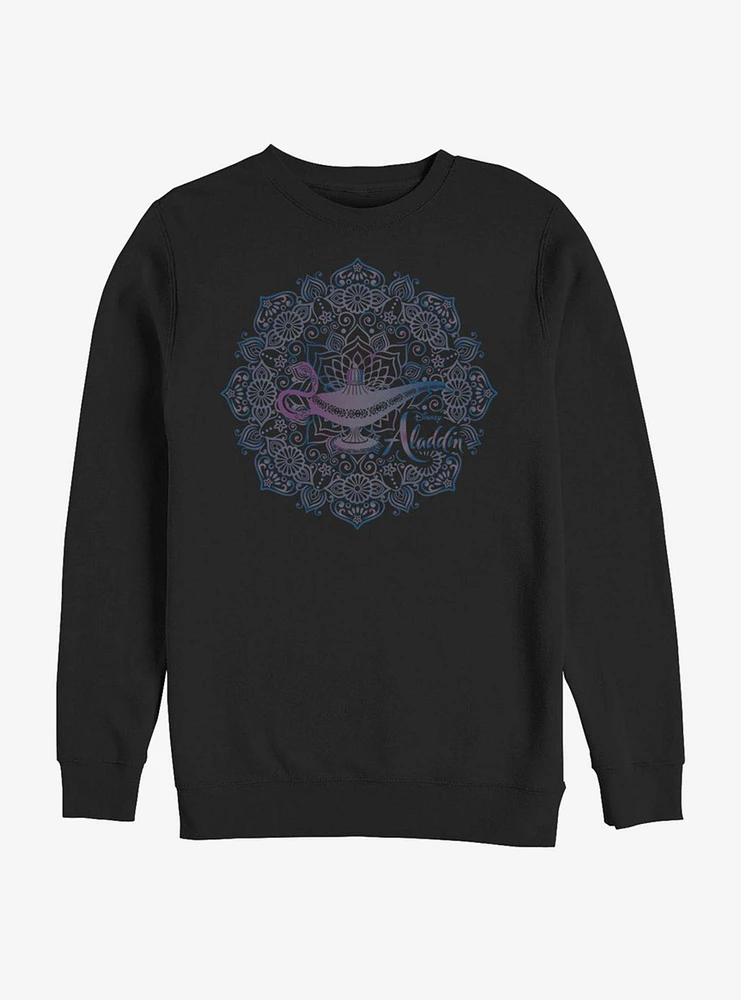 Disney Aladdin Lamp Mandala Sweatshirt