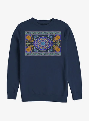 Disney Aladdin 2019 Magic Carpet Panel Print Sweatshirt