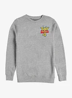 Disney Pixar Toy Story 4 Chest Color Logo Sweatshirt