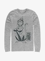 Disney Aladdin 2019 Abu Side Kick Pocket Long-Sleeve T-Shirt