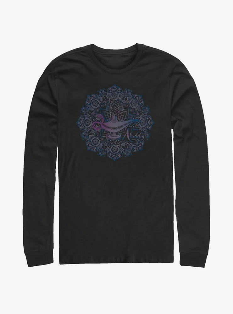 Disney Aladdin 2019 Lamp Mandala Long-Sleeve T-Shirt