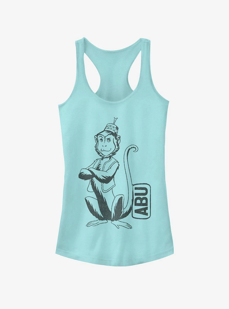 Disney Aladdin 2019 Abu SideKick Pocket Girls Tank