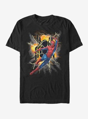 Marvel Spider-Man Far From Home Exploding Spider T-Shirt