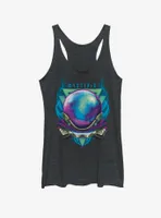 Marvel Spider-Man Far From Home Mysterio Badge Bust Womens Tank