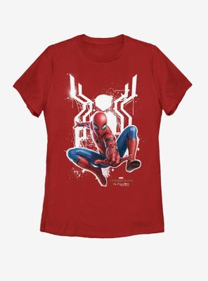 Marvel Spider-Man Far From Home Painted Spider Womens T-Shirt