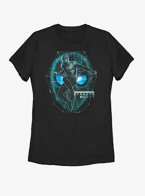 Marvel Spider-Man Far From Home Stealth suit Womens T-Shirt