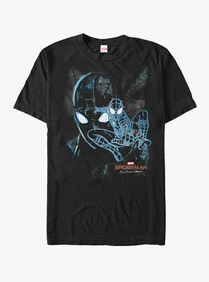 Marvel Spider-Man Far From Home Spider Dark T-Shirt