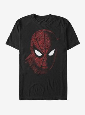 Marvel Spider-Man Far From Home Spidey Tech Portrait T-Shirt