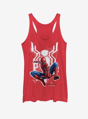 Marvel Spider-Man Far From Home Painted Spider Womens Tank