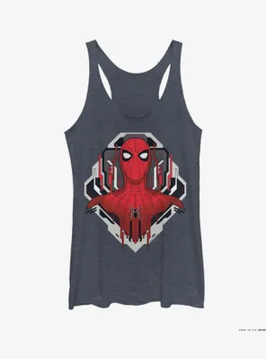 Marvel Spider-Man Far From Home Spider Tech Badge Womens Tank
