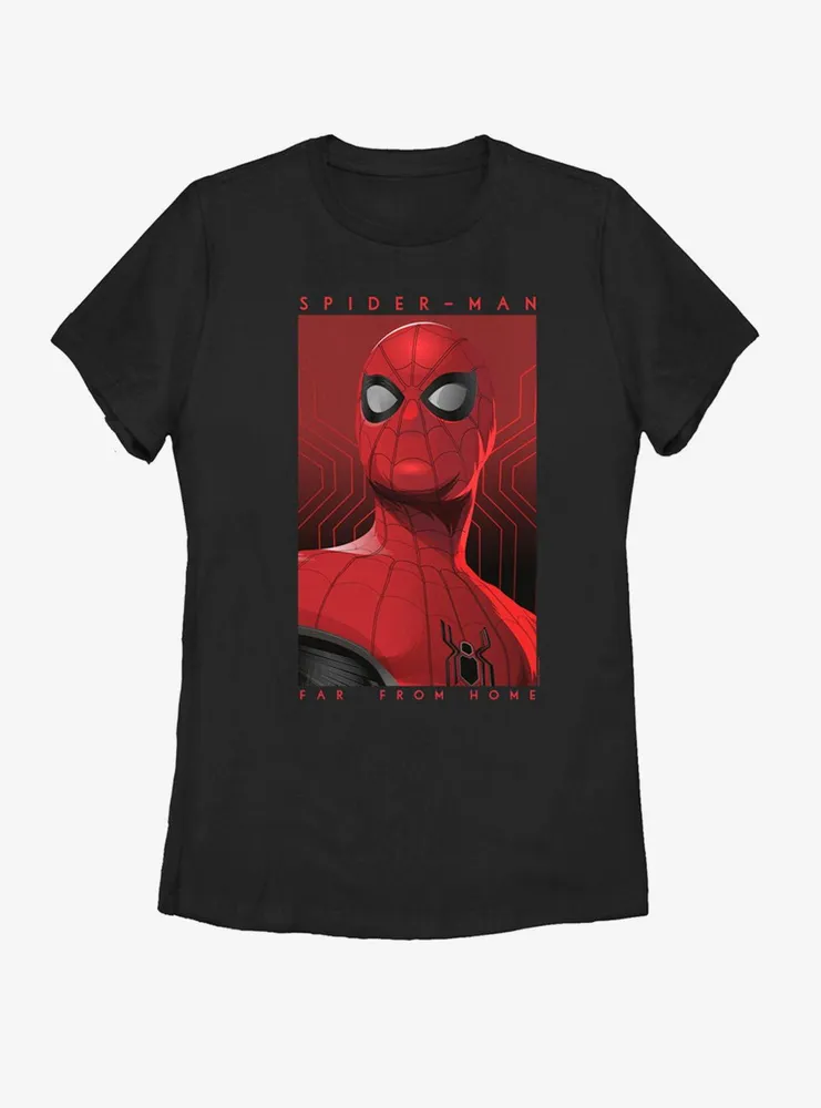 Marvel Spider-Man Far From Home Posterized Spidey Womens T-Shirt