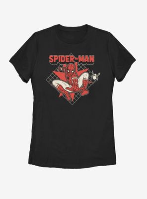 Marvel Spider-Man Far From Home Spidey Pop Womens T-Shirt