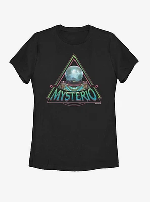 Marvel Spider-Man Far From Home Mysterio Triangle Womens T-Shirt