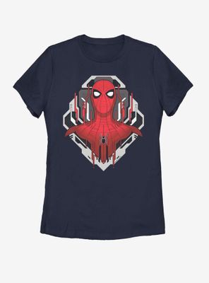 Marvel Spider-Man Far From Home Spider Tech Badge Womens T-Shirt