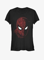 Marvel Spider-Man Far From Home Spidey Tech Portrait Girls T-Shirt