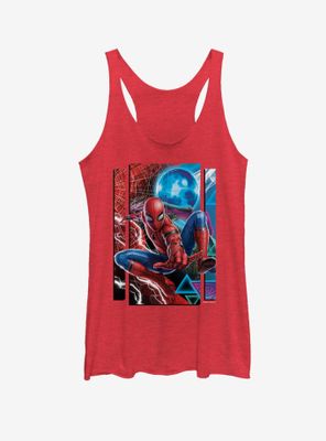 Marvel Spider-Man Far From Home Spider Mysterio Slash Womens Tank