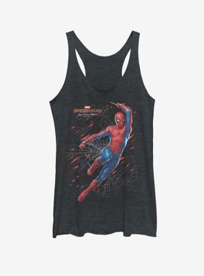 Marvel Spider-Man Far From Home Traveling Spidey Womens Tank