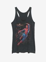 Marvel Spider-Man Far From Home Traveling Spidey Womens Tank