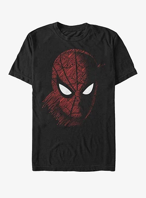 Marvel Spider-Man Far From Home Spidey Tech Portrait T-Shirt