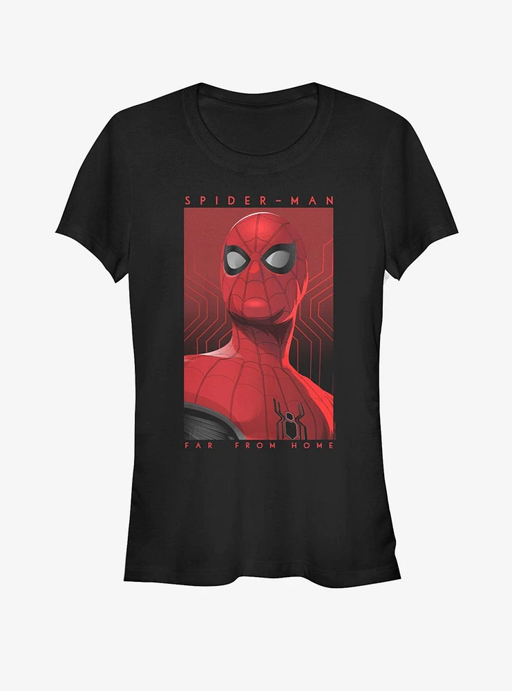 Marvel Spider-Man Far From Home Posterized Spidey Girls T-Shirt